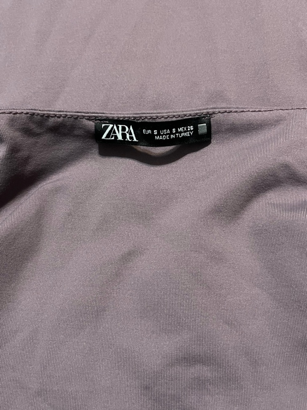 ๐ฅ Zara Mauve Scoop Neck Tank Top - Picture 4 of 4